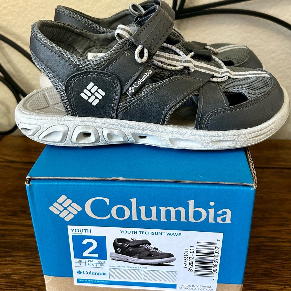 Columbia Techsun Wave Boys' Water-Resistant Fisherman Sandals
